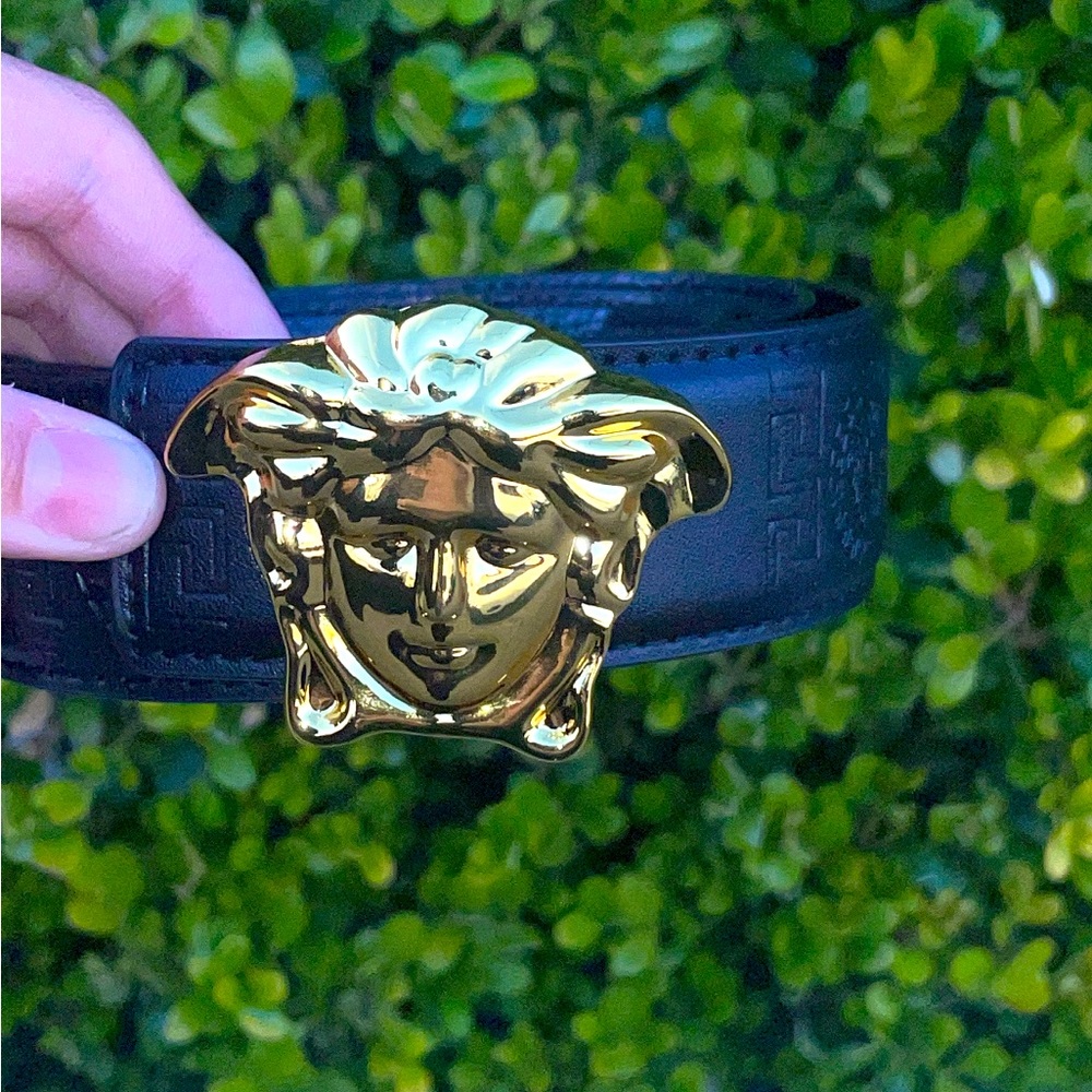 Versace belt- reversable